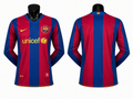 Barca 07/08 Home Longsleeve RETRO