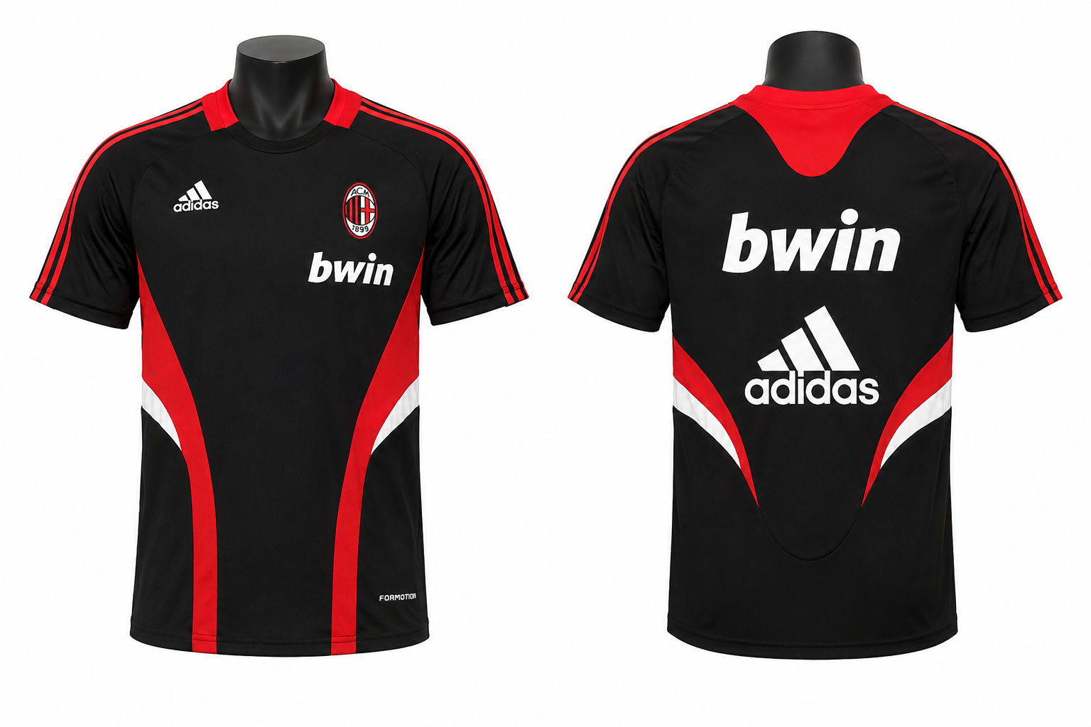 Milan 08/09 Trainingshirt Black