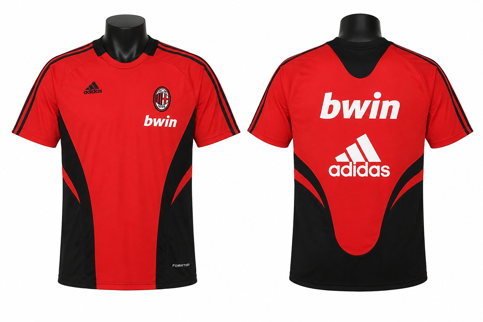 Milan 08/09 Trainingshirt Red
