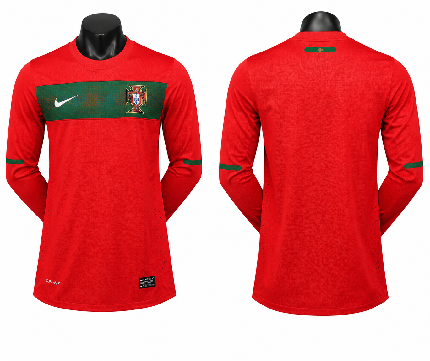 Portugal 10/11 Home Longsleeve Playerversion