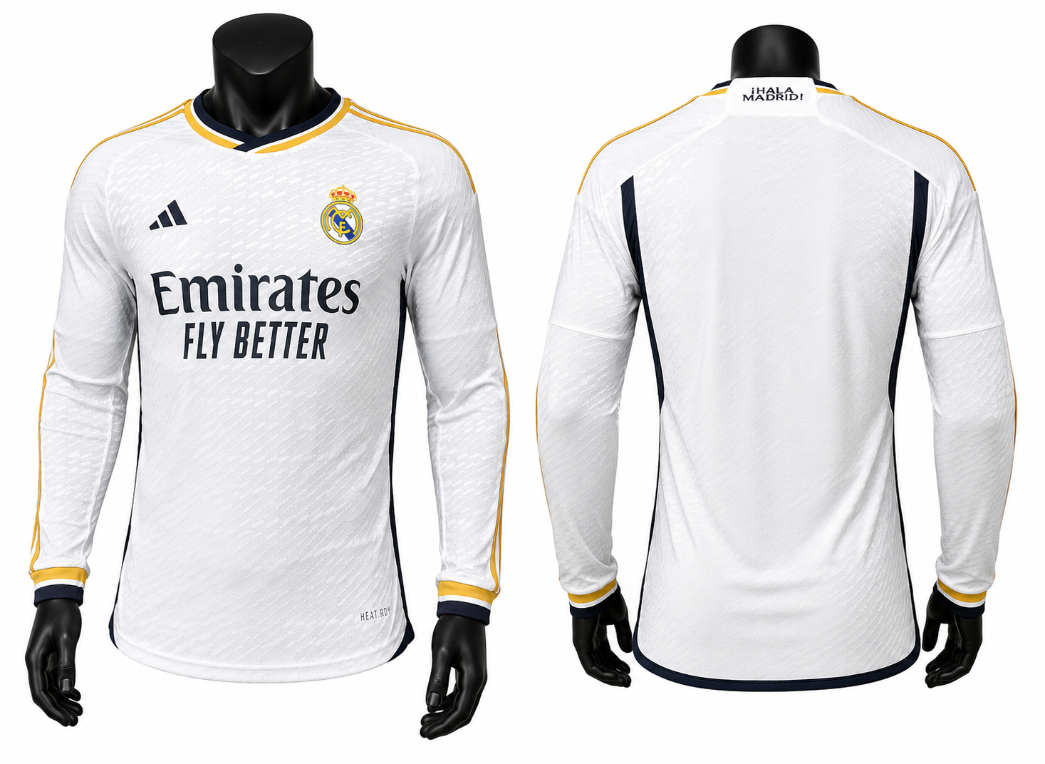 Real Madrid 23/24 Home Longsleeve Playerverision
