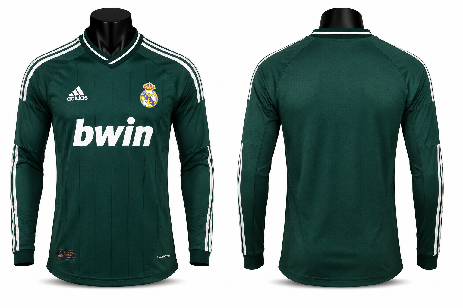 Real Madrid 12/13 3rd Longsleeve Playerversion