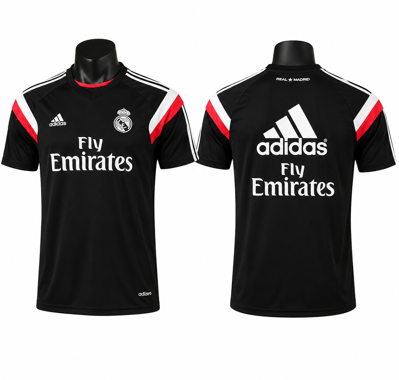 Real Madrid 14/15 Trainingshirt Black