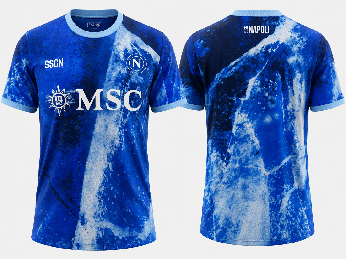 Napoli Trainingshirt Blue