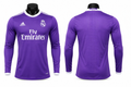Real Madrid 16/17 Away Longsleeve Playerversion