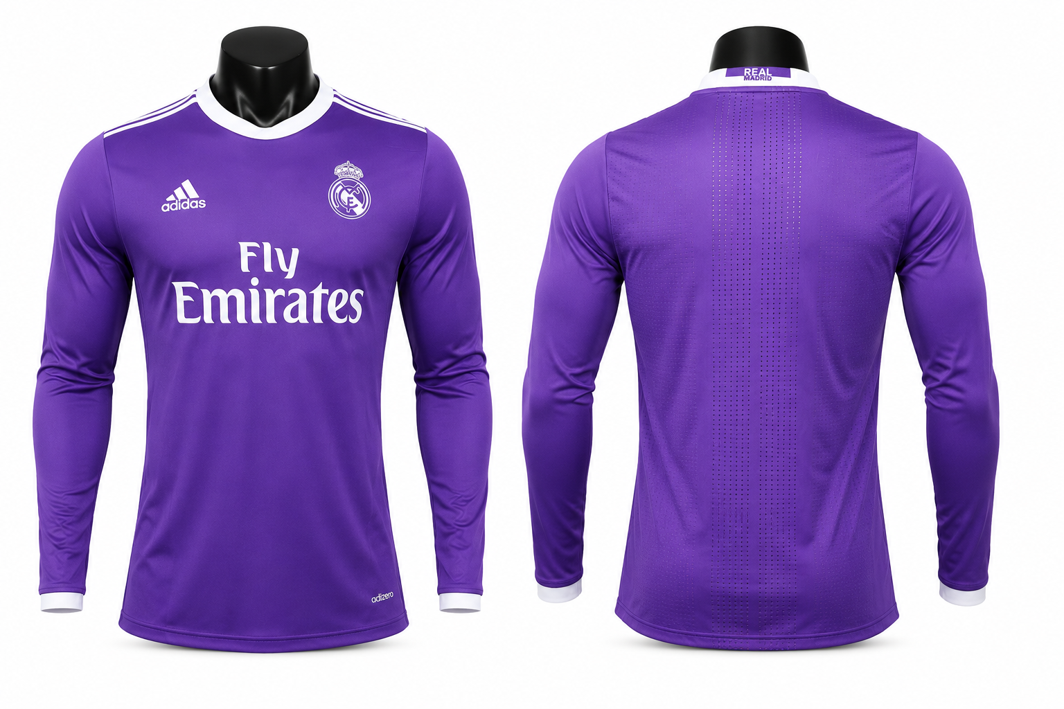 Real Madrid 16/17 Away Longsleeve Playerversion