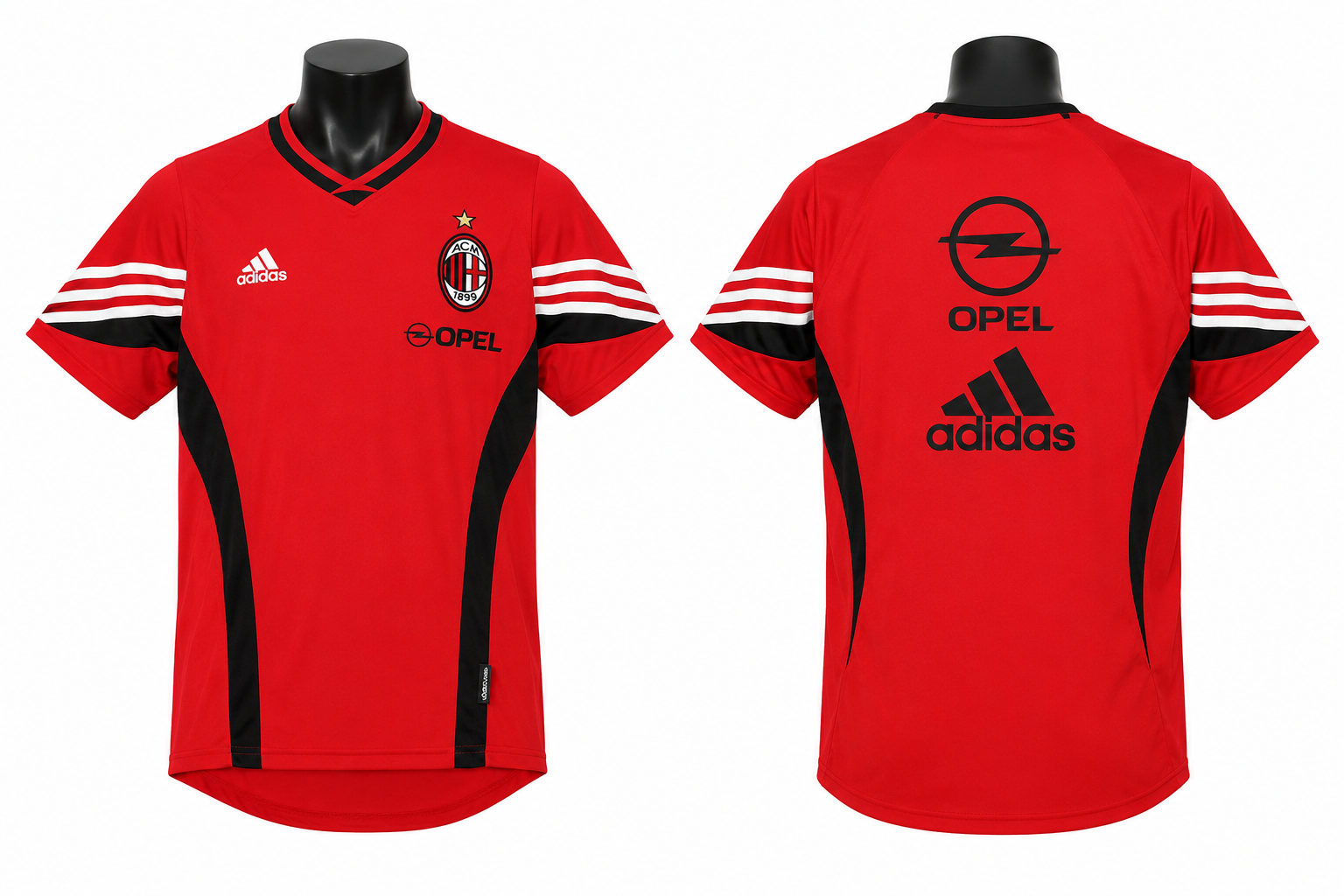 Milan 03/04 Trainingshirt Red