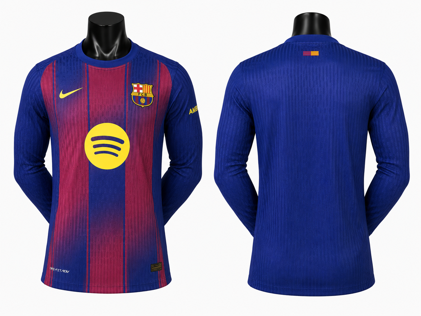 Barca 25/26 Home Longsleeve Playerversion
