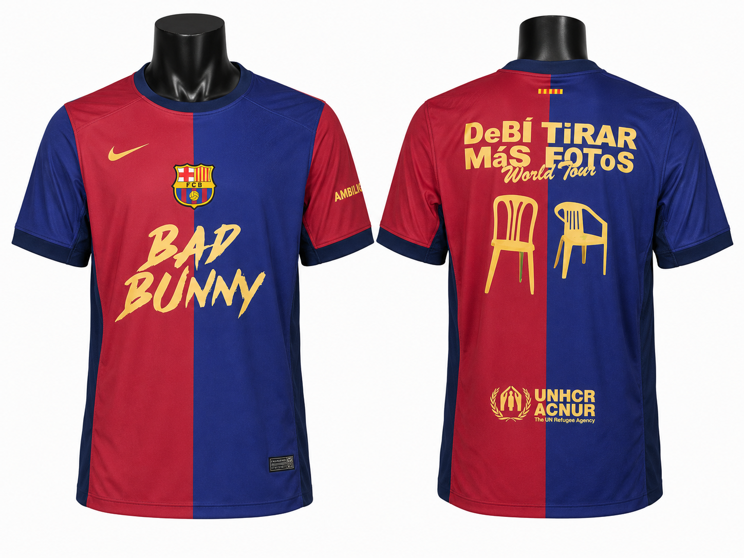 Barca 24/25 Home Bad Bunny Special Version