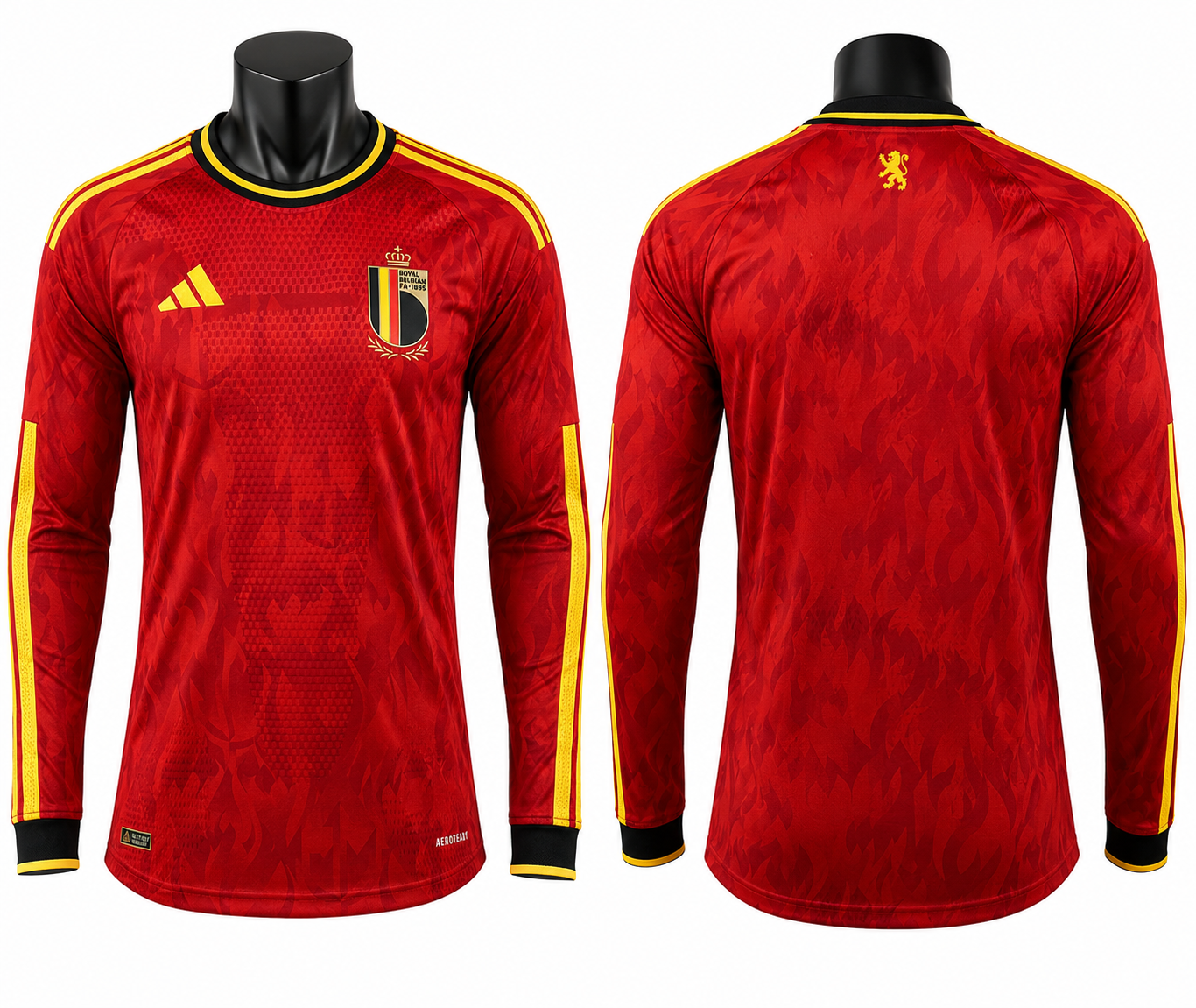 Belgium 26/27 Home Longsleeve Playerversion