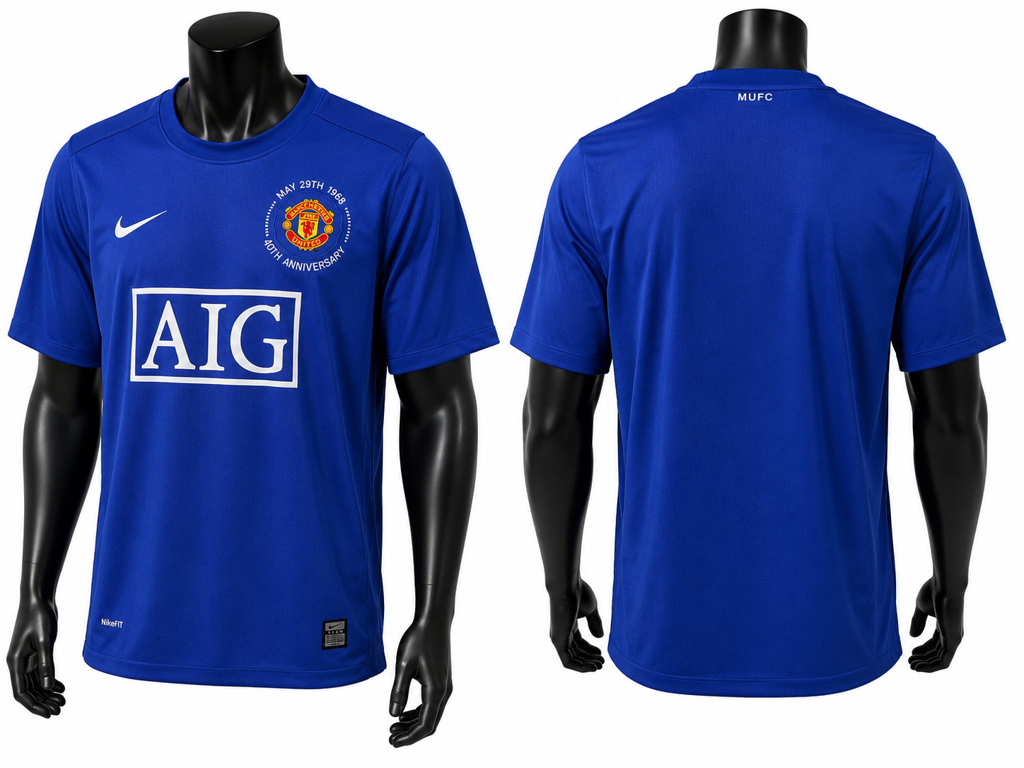 Man United 08/09 Away 40th Anniversary RETRO