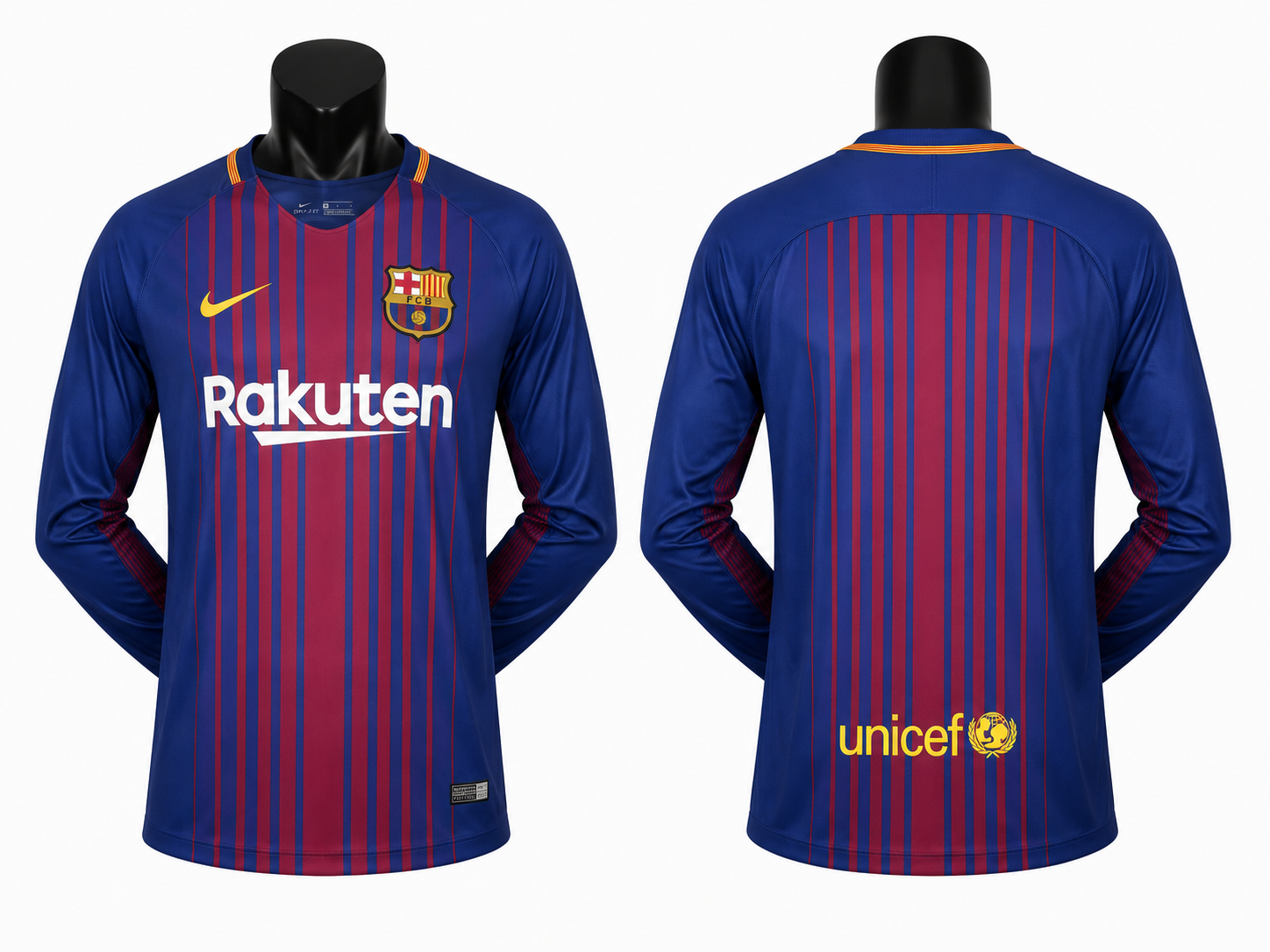 Barca 17/18 Home Longsleeve