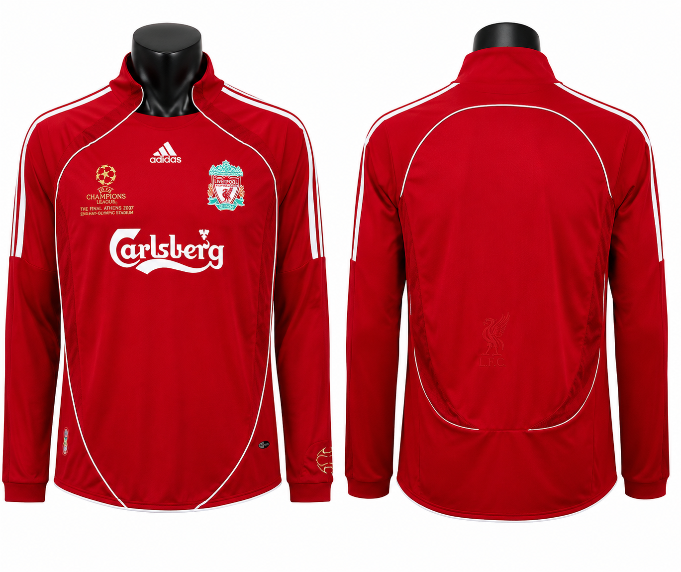 Liverpool 2007 UCL Final Version Longsleeve RETRO