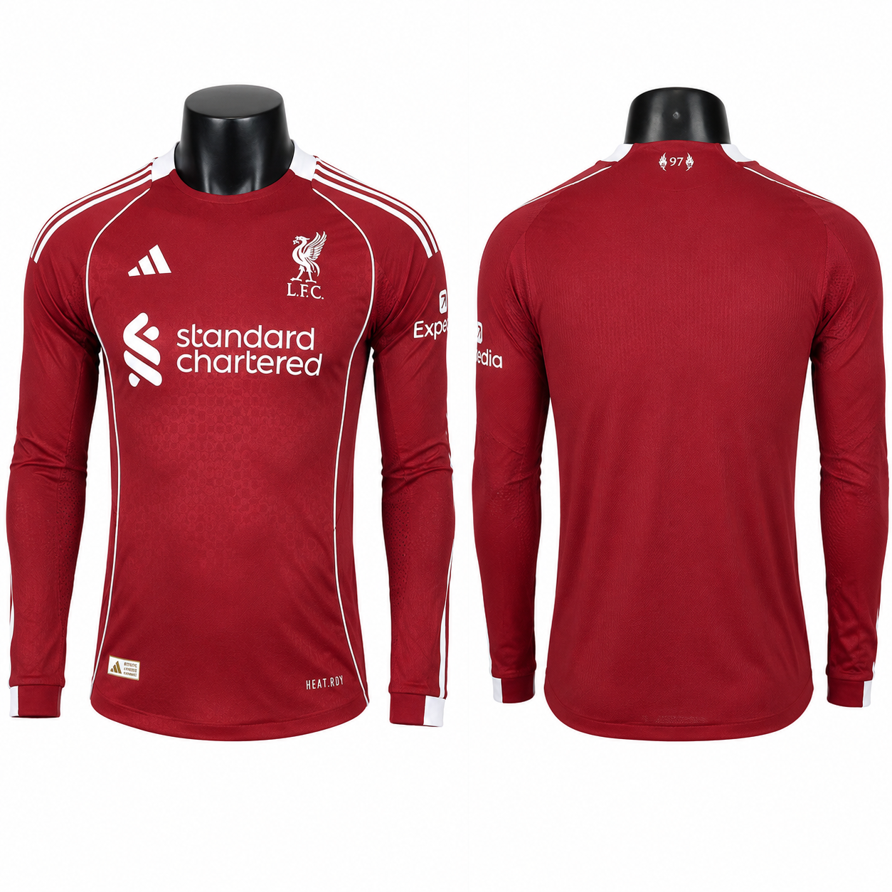 Liverpool 25/26 Home Longsleeve Playerversion