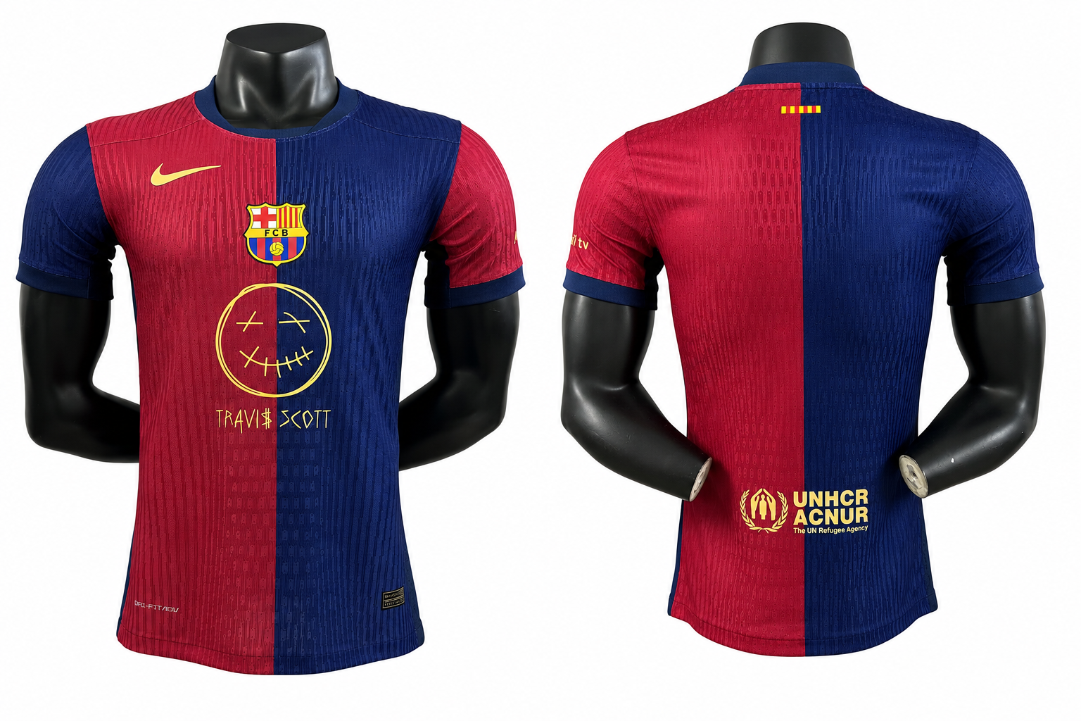Barca 24/25 Home Travis Scott Playerversion