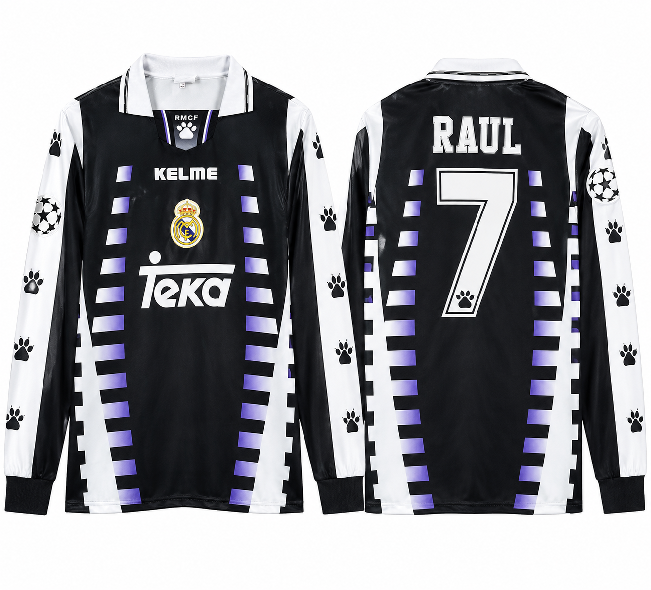 Real Madrid 97/98 Away Longsleeve Retro